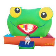 inflatable Fun Frogs jumping castle